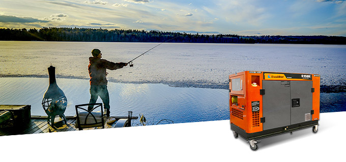 generator while fishing